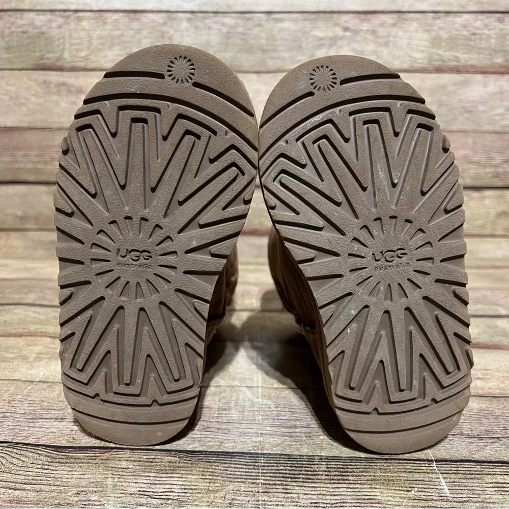 Ugg Brown Suede Classic Short Boots